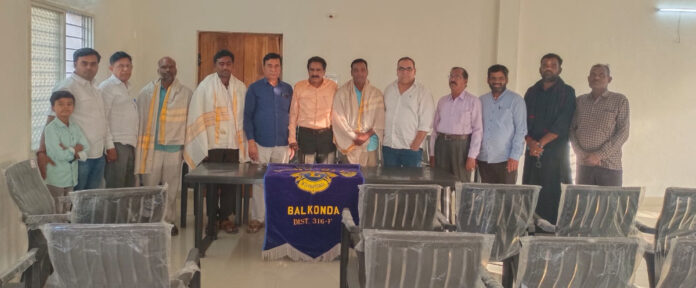 New Sarpanchs felicitated by Lions Club