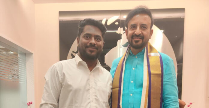 Rama Reddy Sarpanch meets Madanmohan Rao