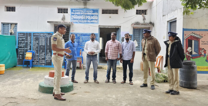 Strict vigil on election security: Achampet CI SI