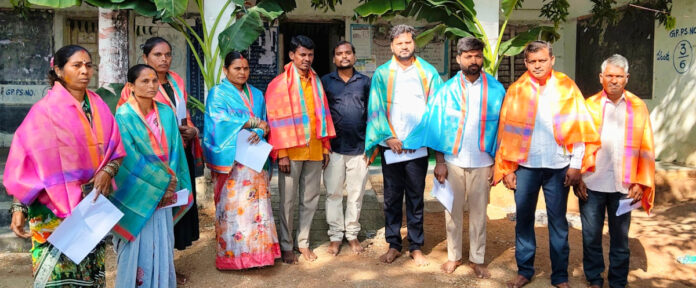 The construction of the Panchayat building has been completed.