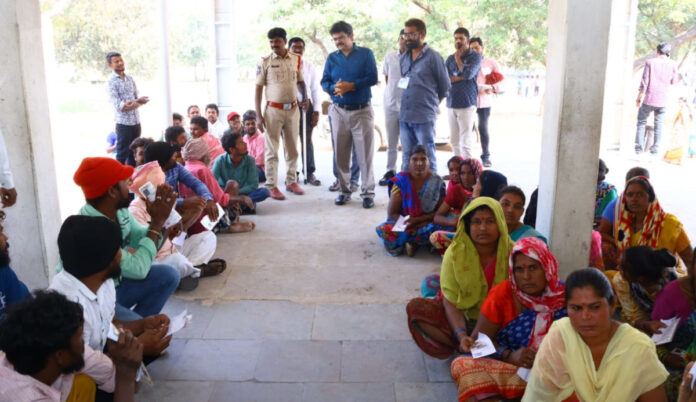 జిల్లాలో ప్రశాంతంగా మూడవ విడుత ఎన్నికలు..
