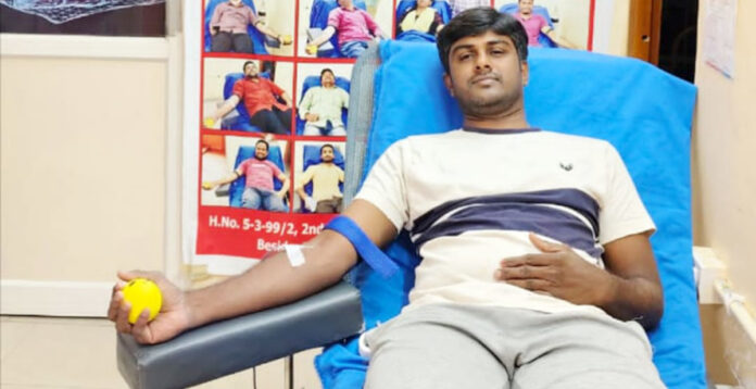 అనీమియా బాధితురాలికి సకాలంలో రక్తదానం