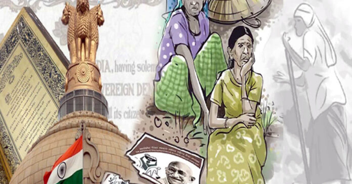 A violent attack on the Indian Constitution