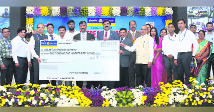 Indian Bank provides financial support to SHGs.