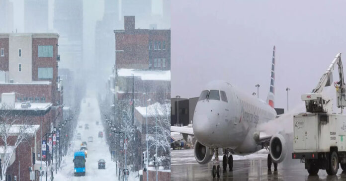 Snowstorm wreaks havoc in America, thousands of flights canceled