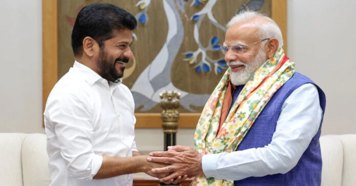 ప్రధాని మోడీతో సీఎం రేవంత్ రెడ్డి భేటీ..