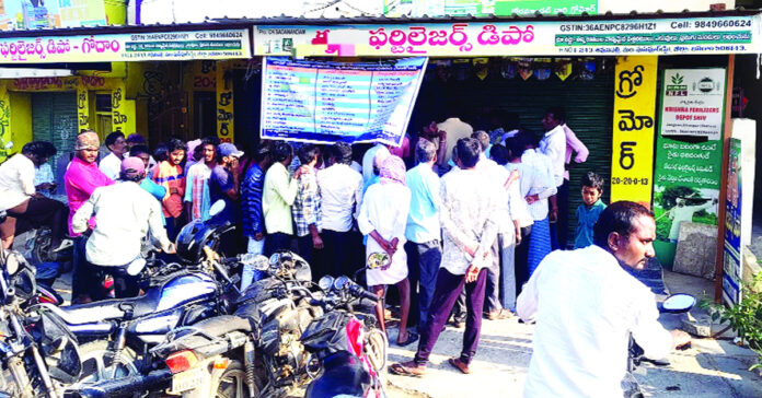 Farmers' struggles for urea