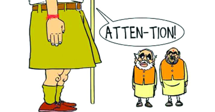 Everything is dominated by the Sangh…that is the signal from these developments.