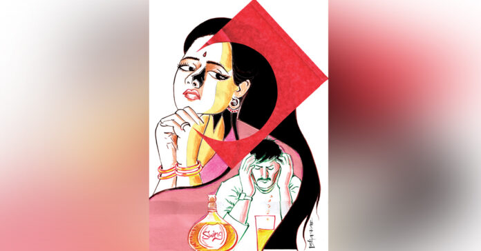 ప్రేముంటే తాగుడు మానుకో…