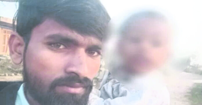 A father killed his own son.