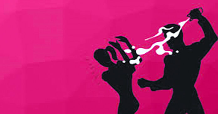 No sympathy for acid attack victims