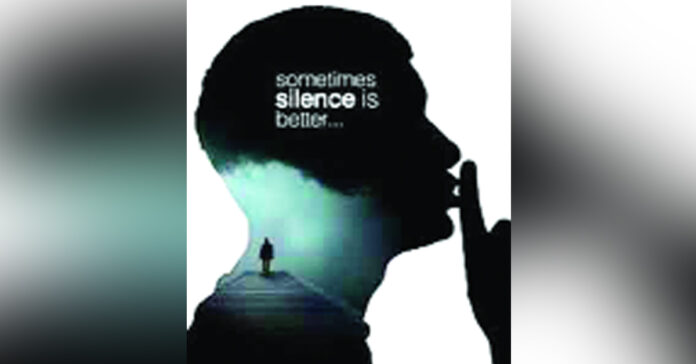 It is not emptiness...it is a repository of meanings!