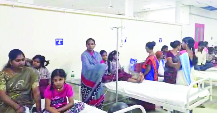 మాదాపూర్ ప్రైమరీ స్కూల్లో ఫుడ్ పాయిజన్