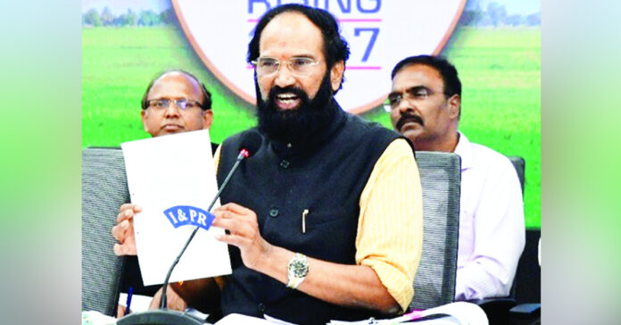 KCR is the one who destroyed irrigation.