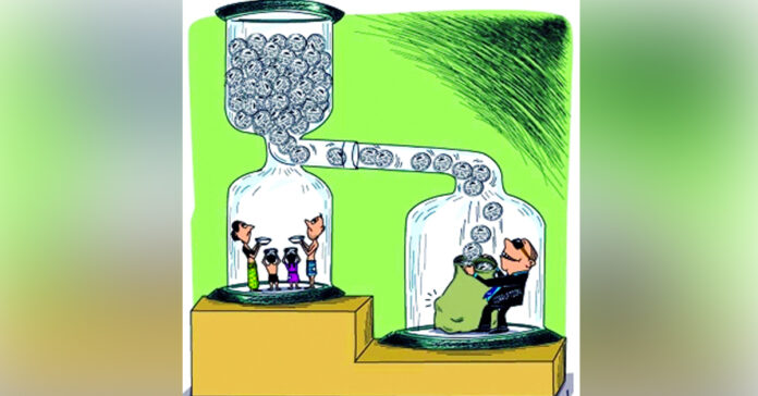 అసమానతల అగాధం-బ్రిటిష్ పాలన కన్నా అధ్వానం