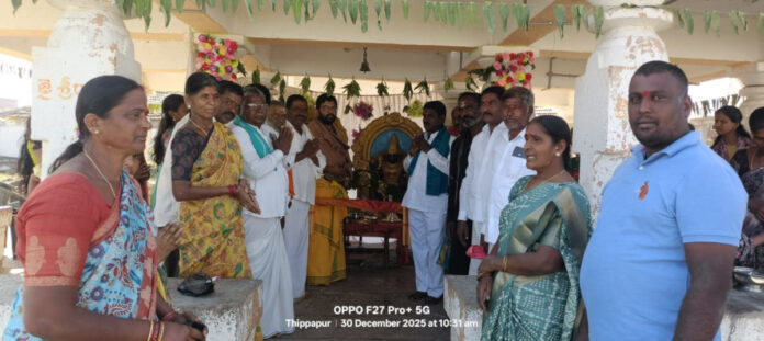 Vaikuntha Ekadashi worship in the temple
