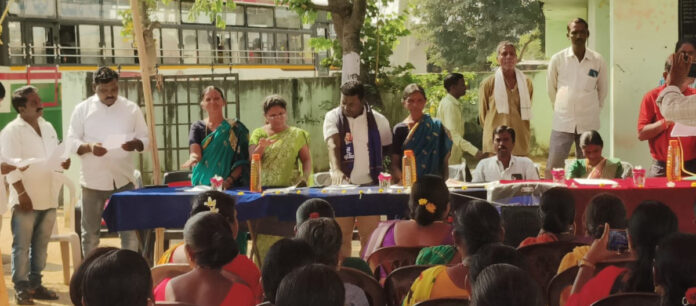 We will develop the village with the cooperation of the people.