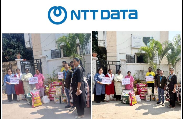 సెకండ్ ఛాన్స్ ఫౌండేషన్ నిరాశ్రయులకు ఎన్టిటి డేటా క్రిస్మస్ కానుక