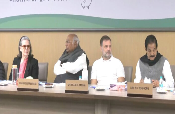 ఖర్గే నేతృత్వంలో కాంగ్రెస్ వర్కింగ్ కమిటీ భేటీ