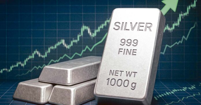 వెండి రికార్డ్ మెరుపు