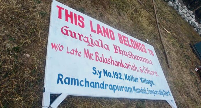 Land grabbing