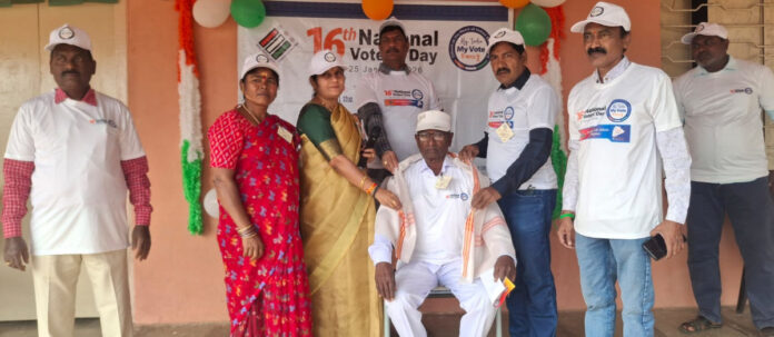పరకాలలో ఘనంగా 16వ జాతీయ ఓటర్ల దినోత్సవం