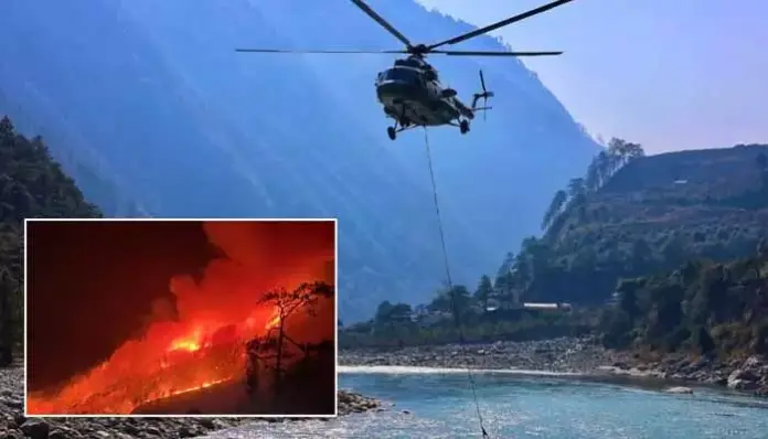 అరుణాచల్ ప్రదేశ్ అడవుల్లో కార్చిచ్చు..