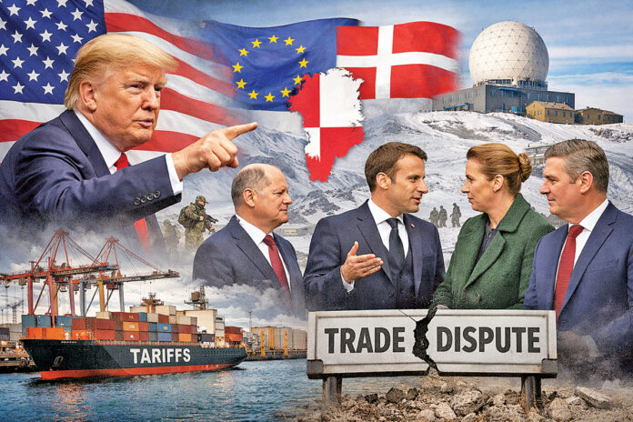 A head-on confrontation with Trump.