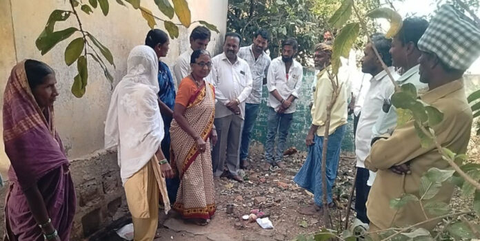 Active development works in Baswapur area