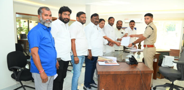 BRS leaders file complaint against CM Revanth Reddy to Nalgonda SP