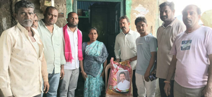 BRS leaders provide assistance to the victims family