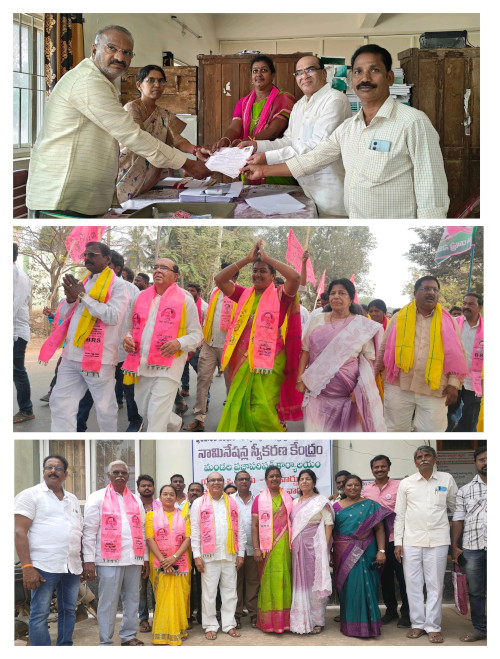 బీఆర్ఎస్ భారీ ర్యాలీ