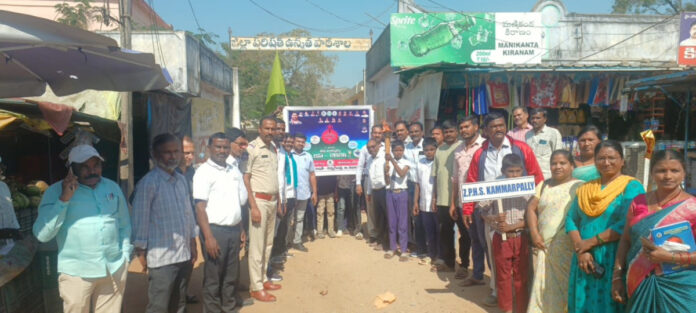 CM Cup torch rallies in the mandal