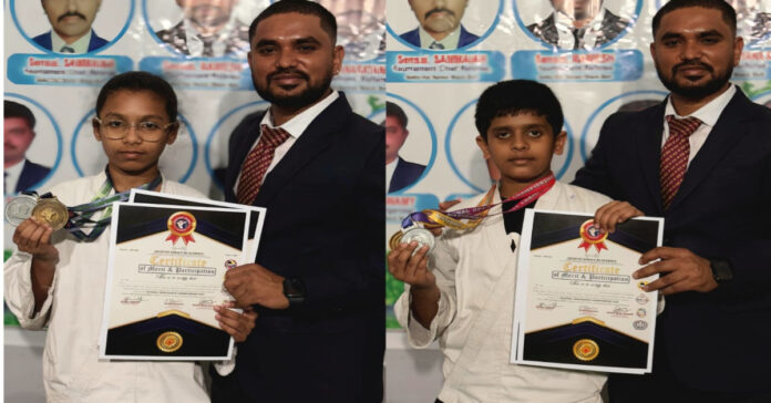 మరోసారి అంతర్జాతీయ స్థాయిలో మెరిసిన చలకుర్తి చిన్నారులు