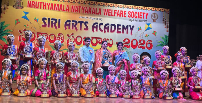 Childrens talent in dance performance