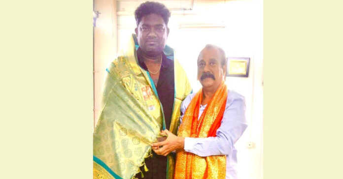 Chinnathundla Sarpanch Gaddam Kranti meets Prabhakar Reddy