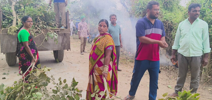 Cleanliness program enters 13th day in Mandanapalli