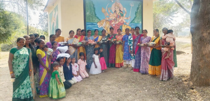 Cold bonas for the village deities..