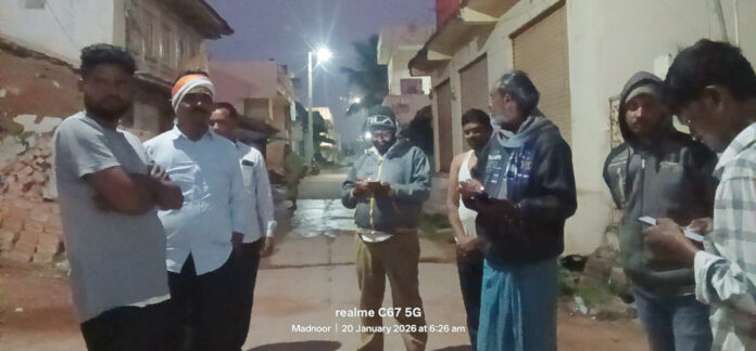 Early morning inspection of wards to prevent water shortages