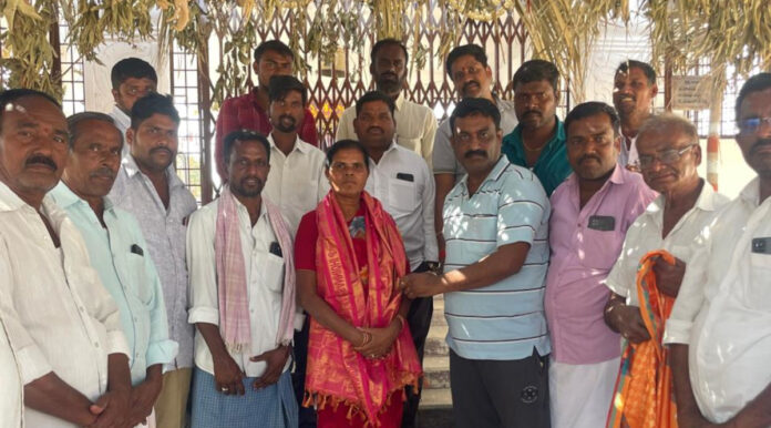 Efforts should be made to develop the temple: Sarpanch Suvarna