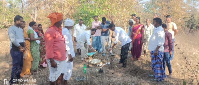 Employment guarantee work started