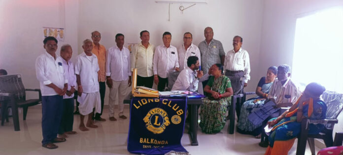 Eye and medical check-ups under the auspices of the Lions Club