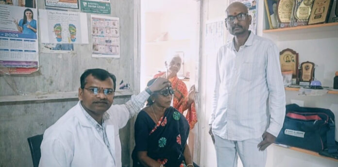 Free eye medical camp in memory of Dr. Pentaiah