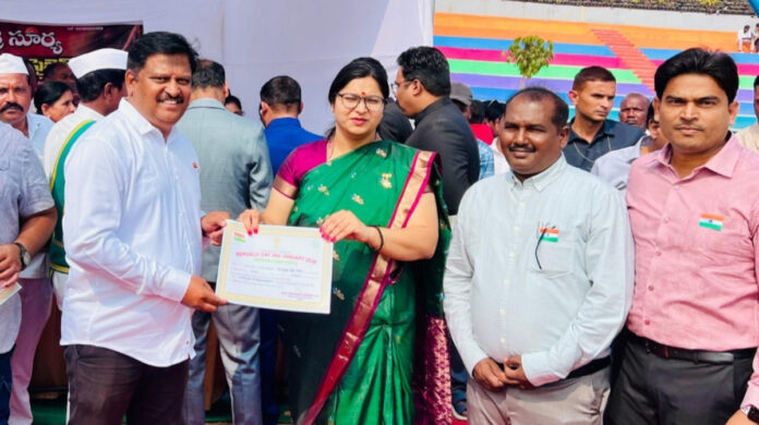 ఉత్తమ ఎంపీడీవోగా గంగసాగర్ రెడ్డి