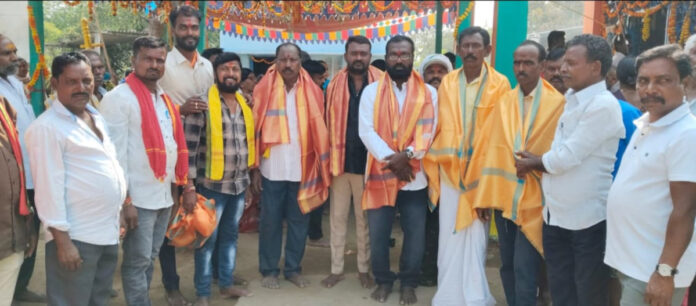 Honors to Sarpanch and Sub-Sarpanch