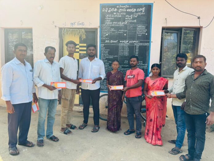 CMRF cheque distribution in Govindpet
