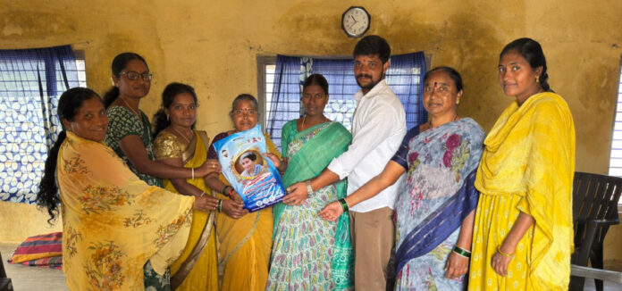 Indiramma sarees distribution