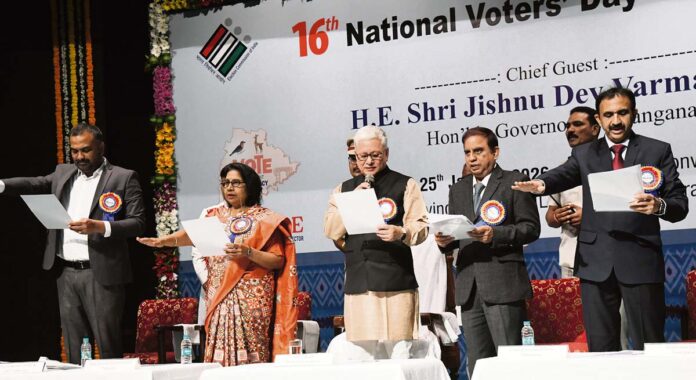 ఓటుతోనే ప్రజాస్వామ్యం బలపడుతుంది