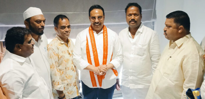 Leaders who met Danam Nagender