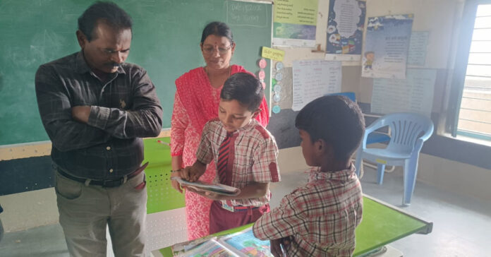 MEO visited the school